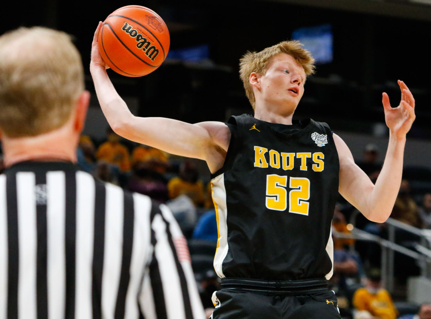 Gallery: Class A boys basketball state final: Kouts vs. Barr-Reeve